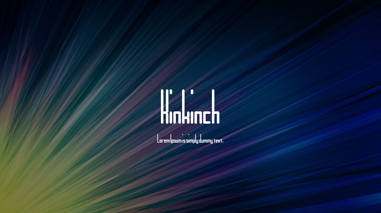 Kinkinch Font
