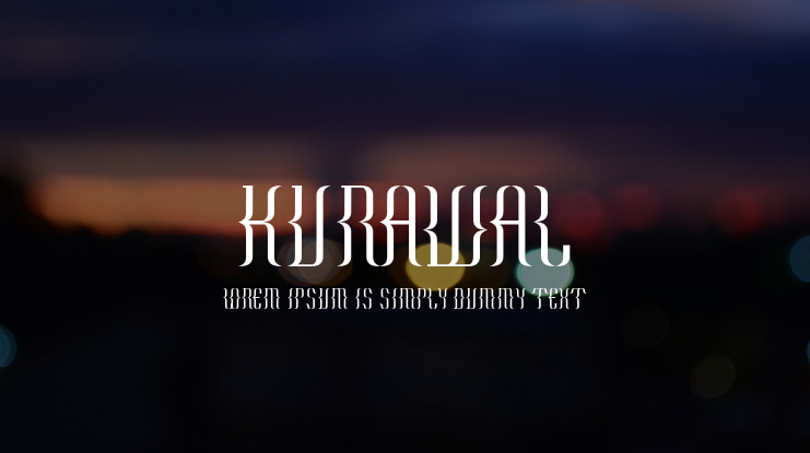 KURAWAL Font
