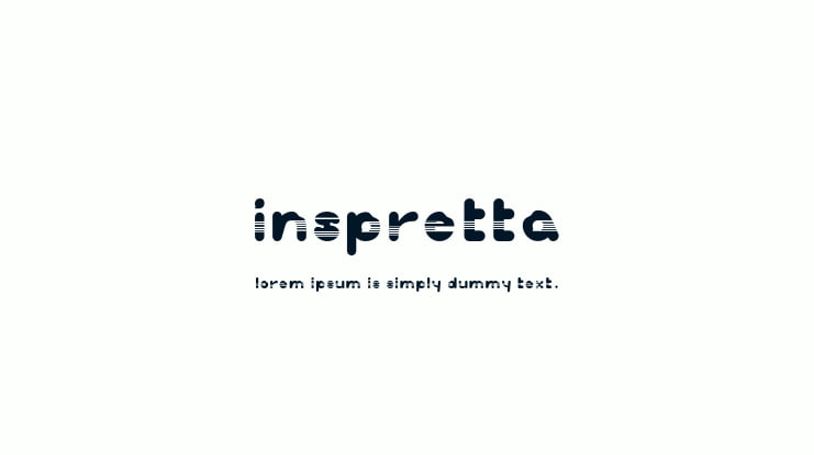 Inspretta Font