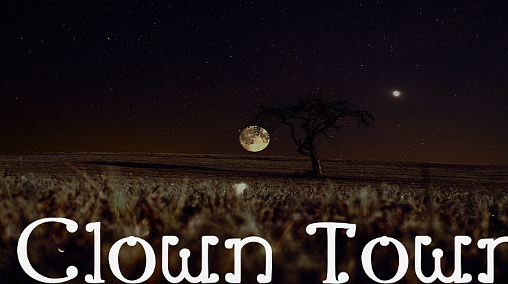 Clown Town Font