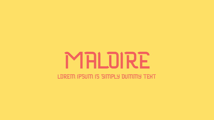 Maloire Font