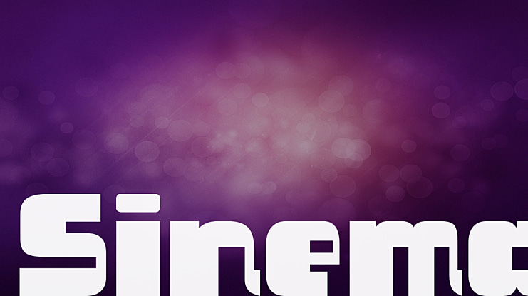 Sinema Font