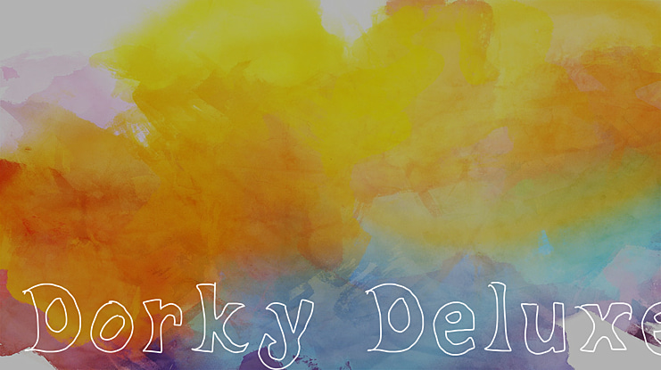 Dorky Deluxe Font