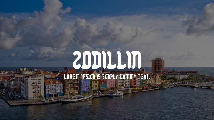 Zodillin Font