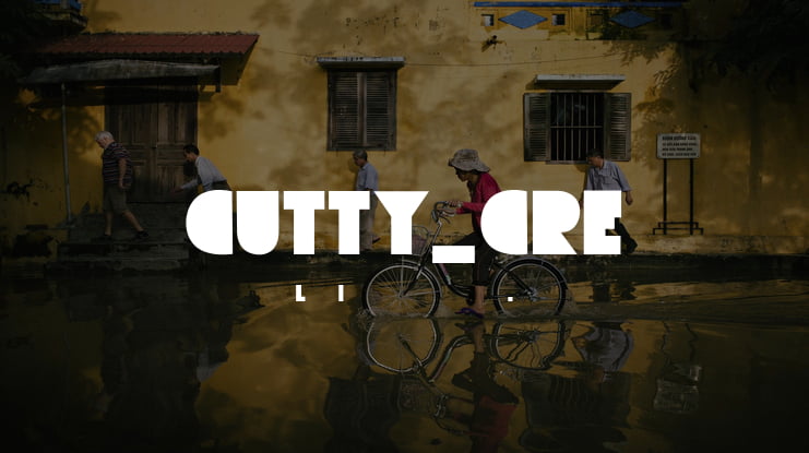CUTTY_CRE Font