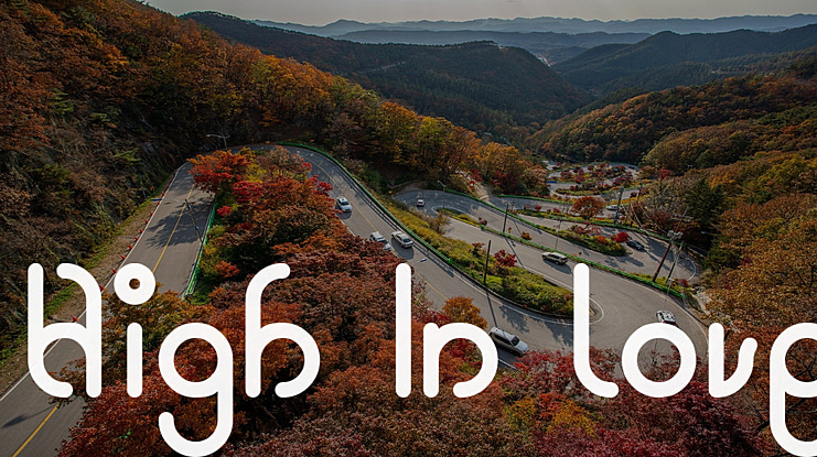 High In love Font Family
