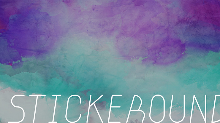 stickeround Font