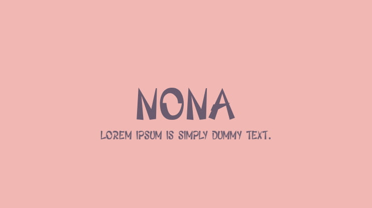 NONA Font