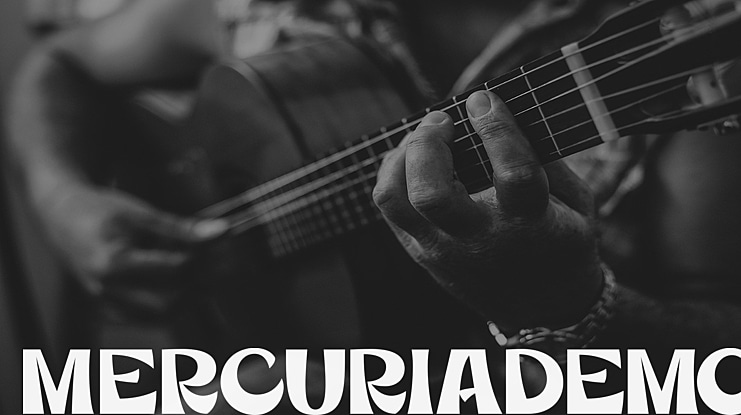 MercuriaDemo Font