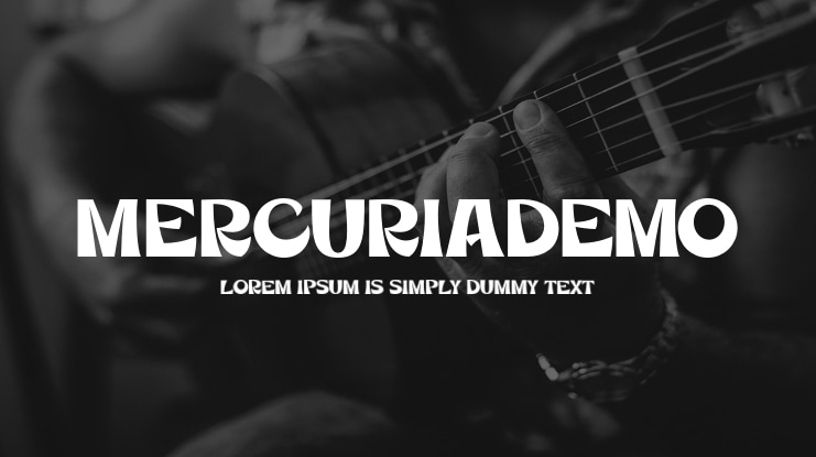 MercuriaDemo Font