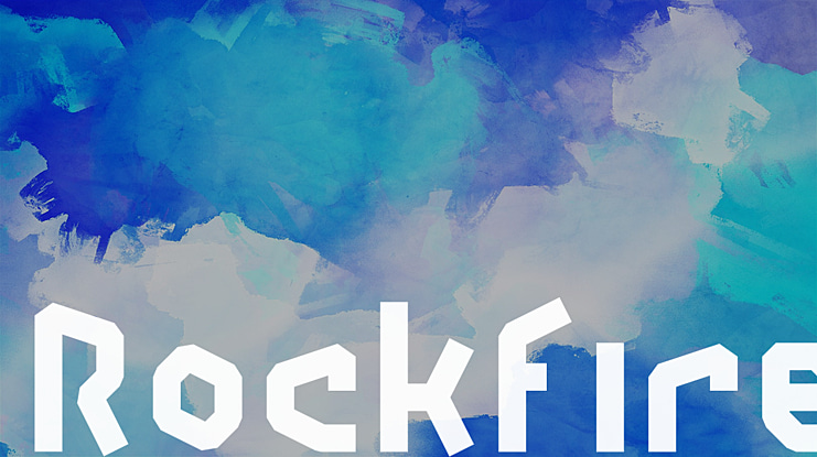 Rockfire Font