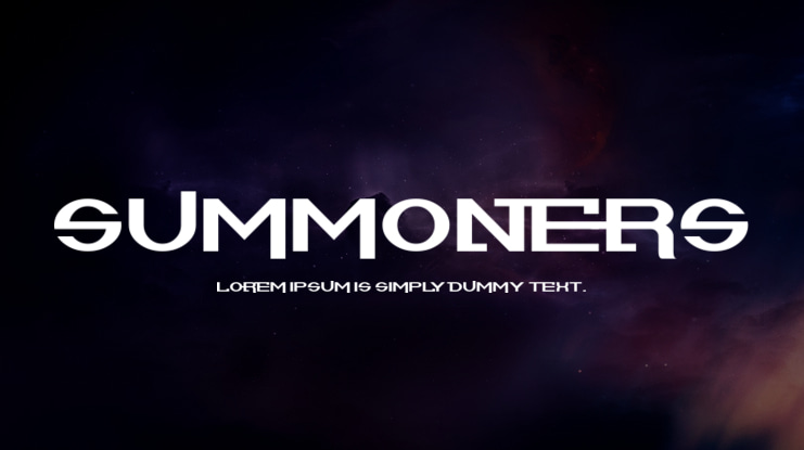 Summoners Font