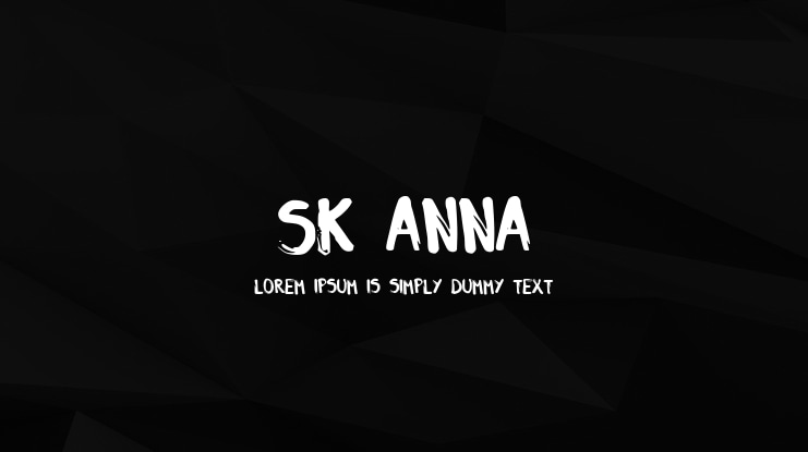 SK_ANNA Font
