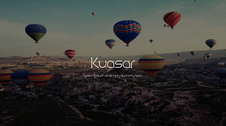 Kuasar Font