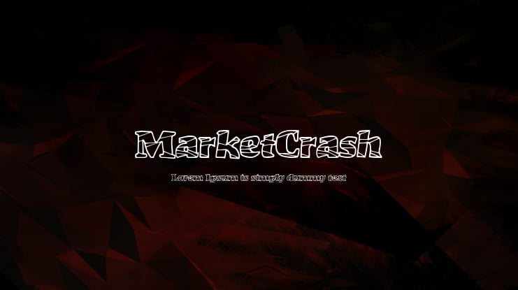 MarketCrash Font