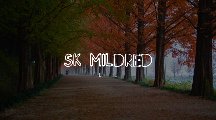 SK_MILDRED Font
