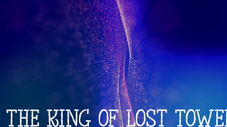 The King of Lost Towel Font
