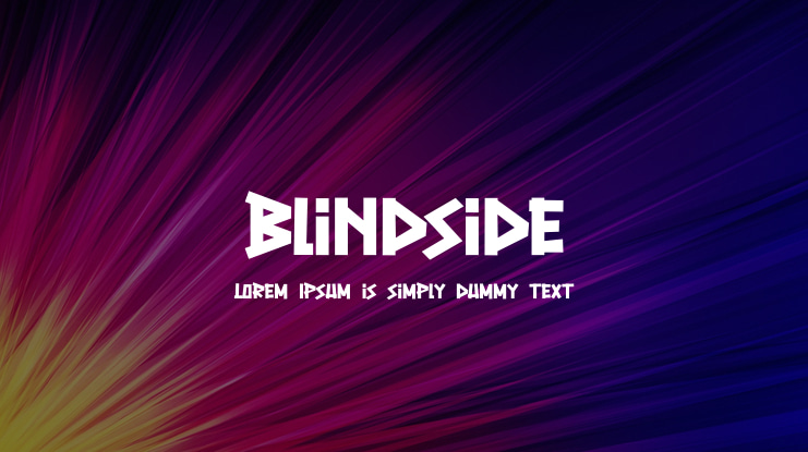 Blindside Font