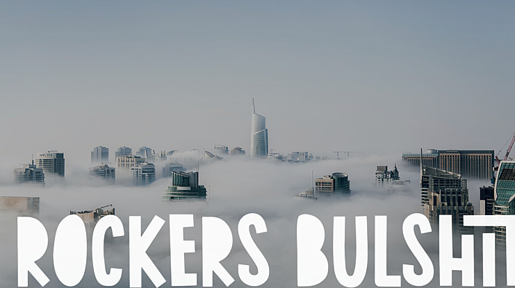 Rockers Bulshit Font