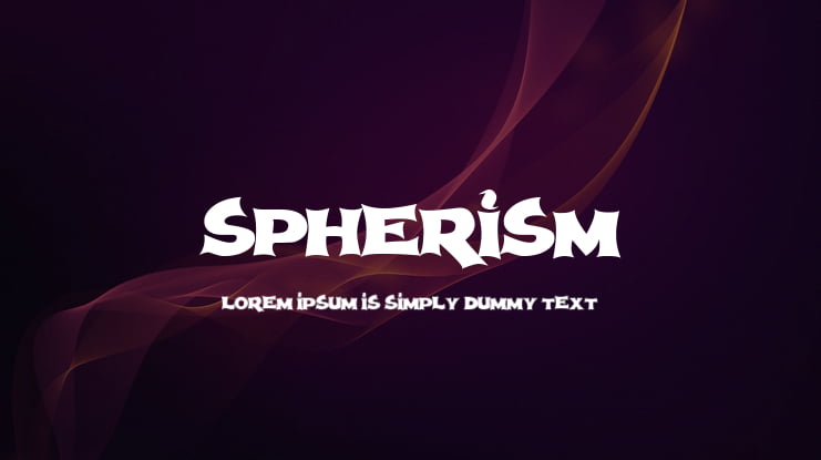 Spherism Font