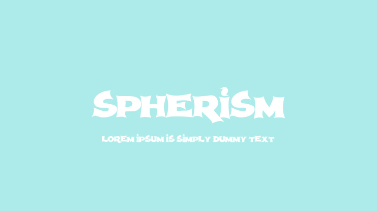 Spherism Font