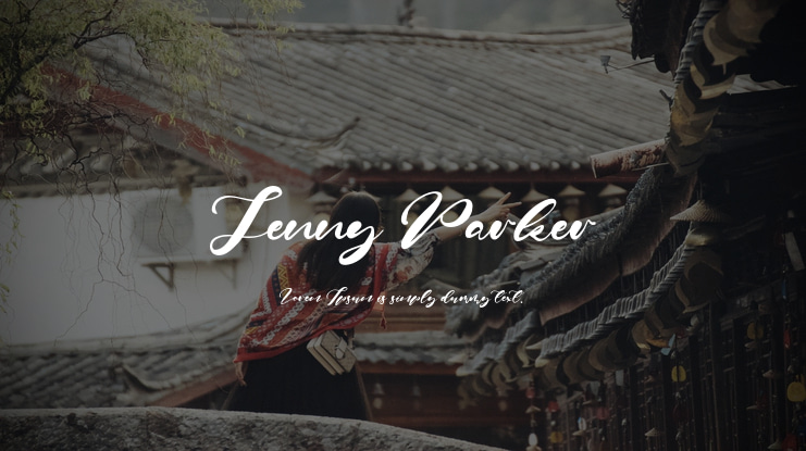 Jenny Parker Font