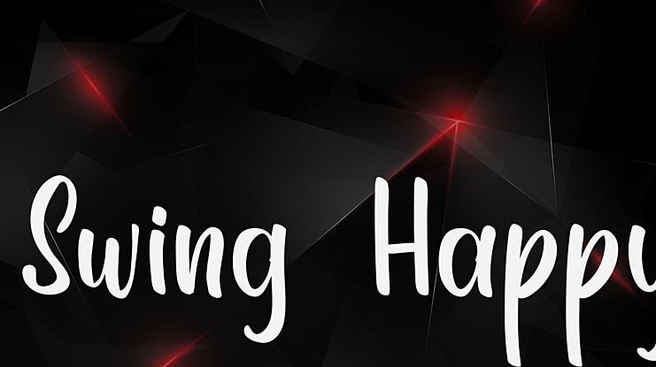 Swing Happy Font