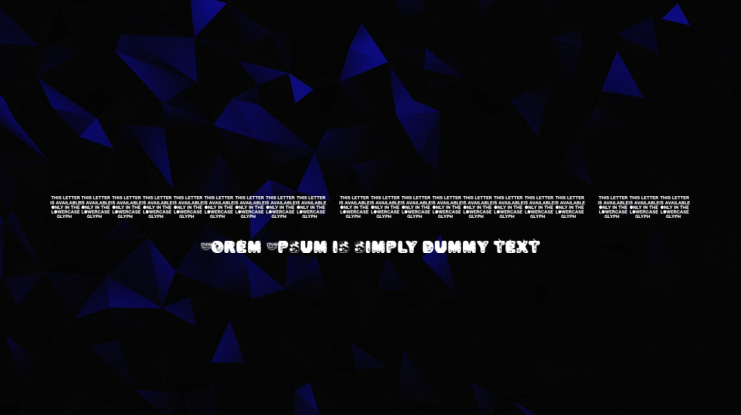 VOLKANICA PERSONAL USE Font