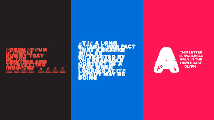 VOLKANICA PERSONAL USE Font