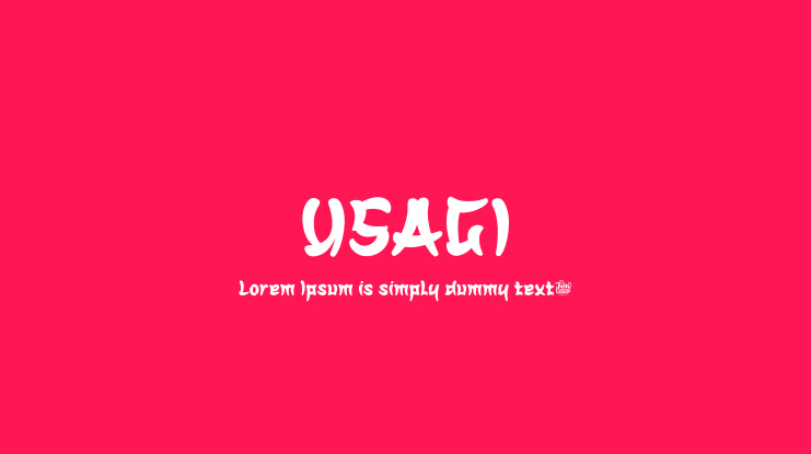 USAGI Font