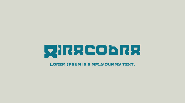 Airacobra Font Family