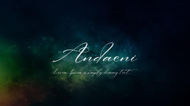 Andaeni Font