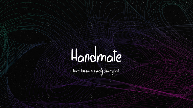 Handmate Font
