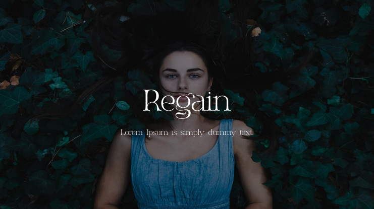 Regain Font