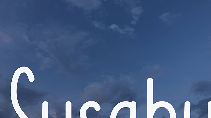 Susahu Font