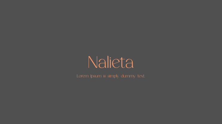 Nalieta Font