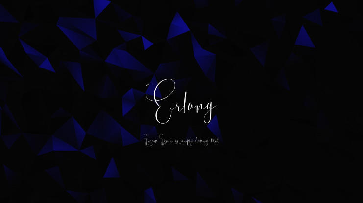 Erlang Font