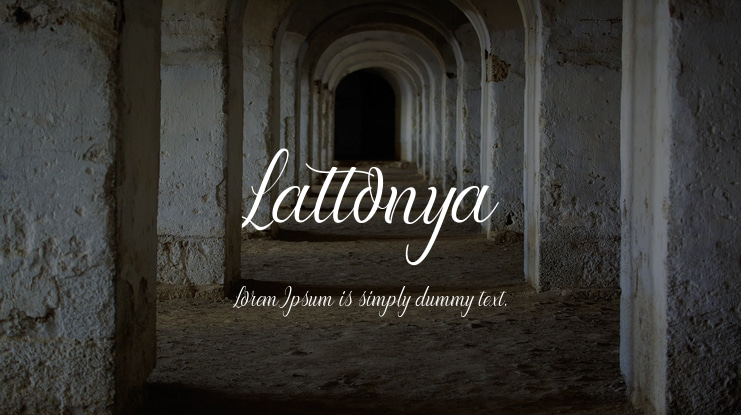 Lattonya Font
