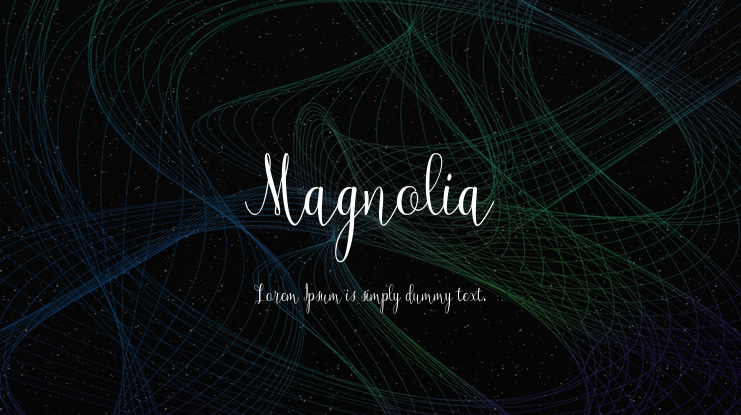 Magnolia Font