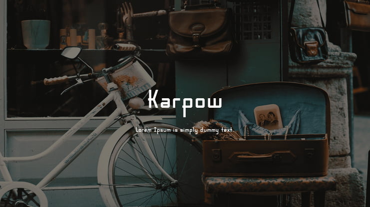 Karpow Font Family