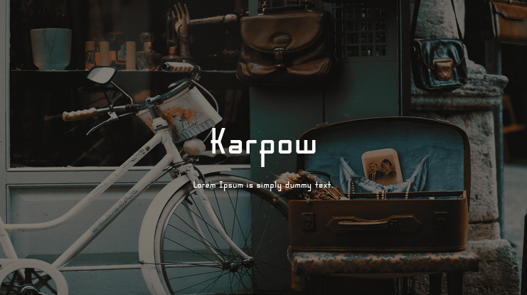 Karpow Font Family