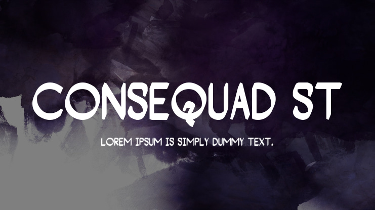 Consequad St Font