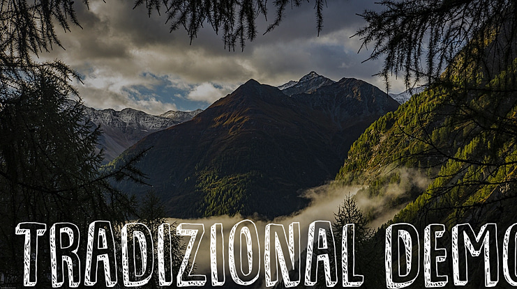 Tradizional DEMO Font