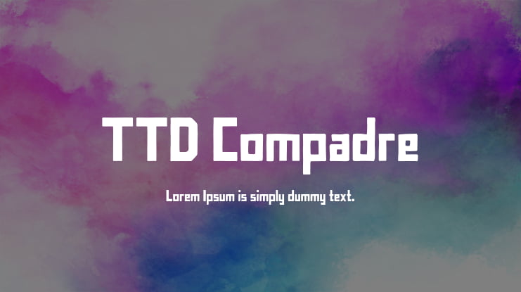 TTD Compadre Font