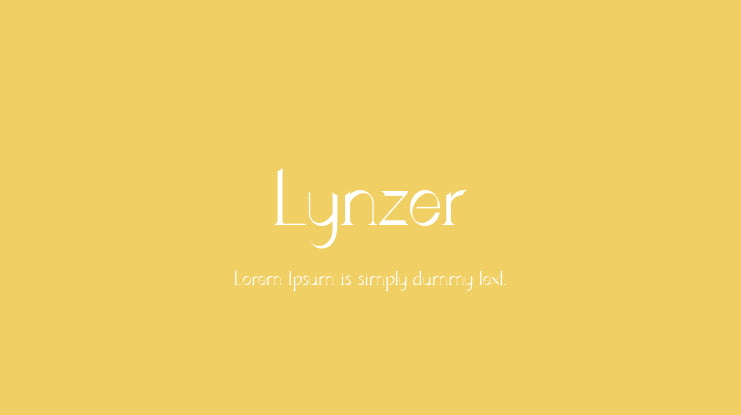 Lynzer Font