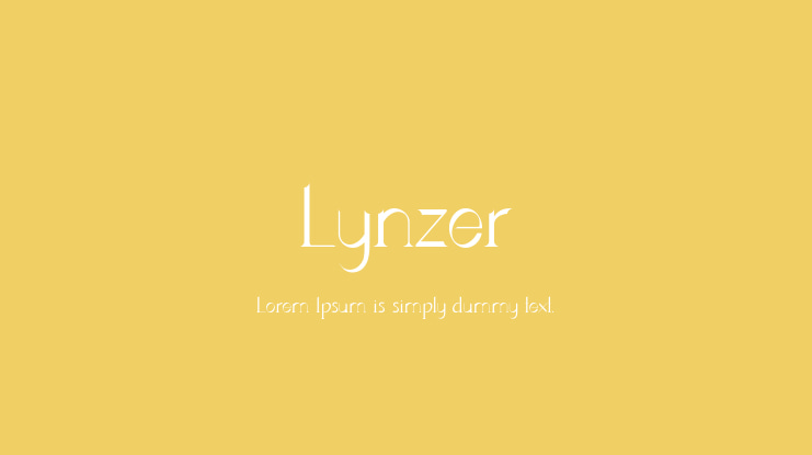 Lynzer Font