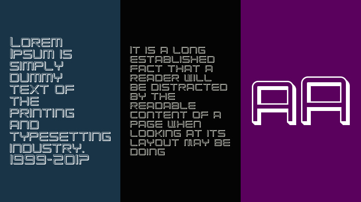 SF Chromium 24 Font Family