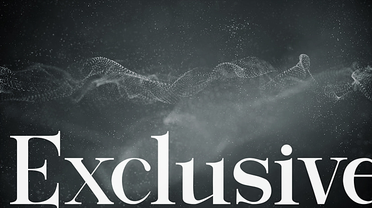 Exclusive Font