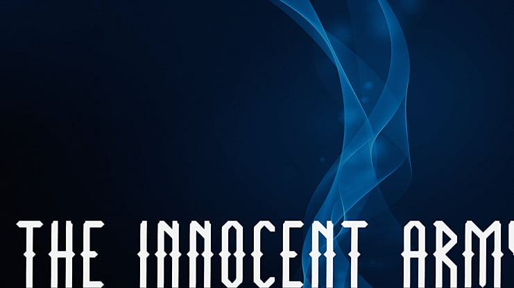 THE INNOCENT ARMY Font