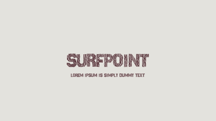 SurfPoint Font